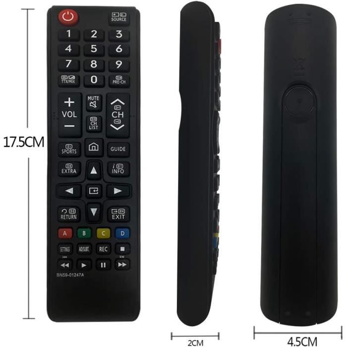 Samsung Bn59-01247A Télécommande Universelle De Rechange Pour ...