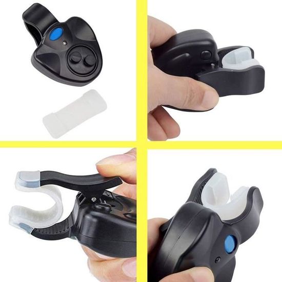 Détecteur De Touche électronique LED Pour Pêche - Alarme Sonore Et Lumineuse, Réglable, Pour Pêche De Nuit