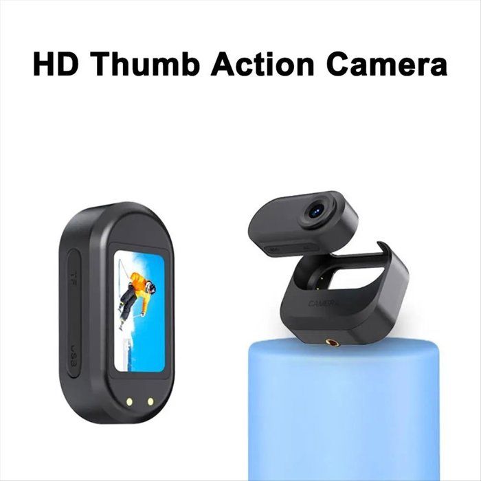 Generico Telecamera Indossabile Da Polso 1080P Impermeabile Con Angolo Largo 170° Per Vlog, Sport, Ciclismo, Escursioni E Viaggi