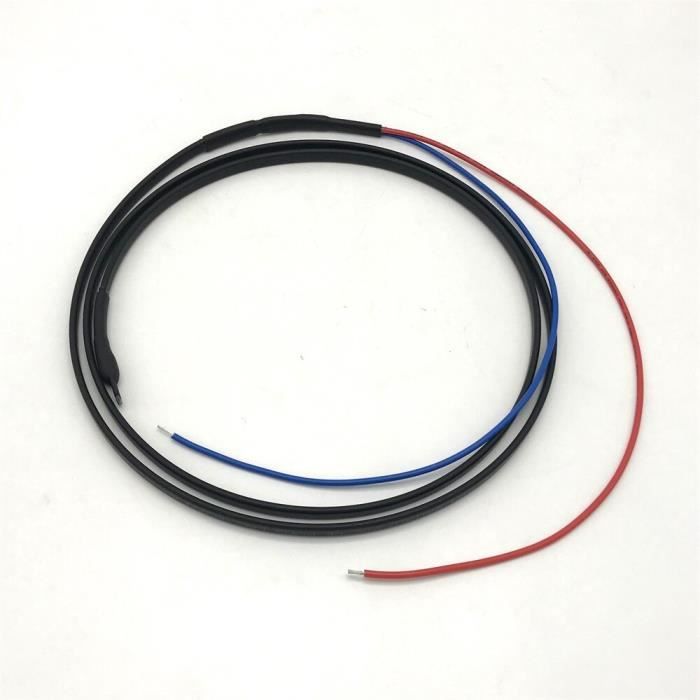YOSOO câble chauffant pour tuyaux Kit de câble chauffant 20 m 15 W/M 300 W  Kit de câble quincaillerie climatisation 220‑240 V - Cdiscount Bricolage