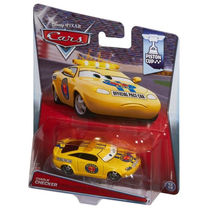 Mattel Disney Pixar Cars Charlie Checker Diecast vehicule 2NUZEA