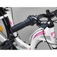 Licorne Bike Stella Premium City Bike 24,26 et 28 pouces – Vélo hollandais, Garçon [24, Blanc]-3