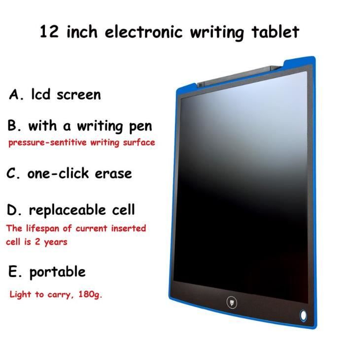 Generic Planche d'écriture, Tablette de dessin électronique LCD
