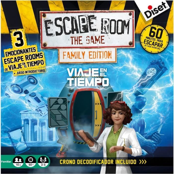 Diset - Escape Room The Game 3, Jeu de société Adulte à partir de 1