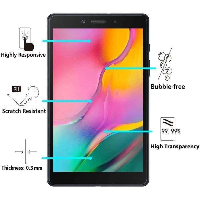1 Film Vitre Verre Trempé de protection d'écran pour Samsung Galaxy Tab A  10.1 (2019) 10.1 SM-T510/ SM-T515 - TRANSPARENT - Protection d'écran pour  tablette - Achat & prix