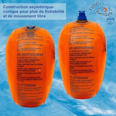 Coogime Brassards De Natation Double Chambre – Mousse PE Incassable – 1 à 6 Ans, 0 à 30 Kg – Sécurité Et Confort
