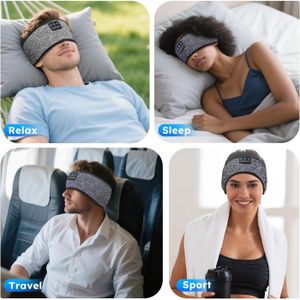 Masque De Sommeil Bluetooth Avec écouteurs Intégrés - Confortable Et élastique, Sans Fil