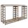Abris en bois pour bois de chauffage