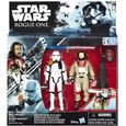 Coffret de 2 figurines Star Wars Rebels : Stormtrooper et Baze Malbus 9,5 cm - Mission dans l Espace - Hasbro-0