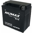Batterie moto Numax Premium AGM avec pack acide YTX16-BS 12V 14Ah 230A-0