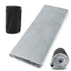 COSTWAY Matelas de Camping avec Mousse à Mémoire de Forme, Étanche, pas de Gonflage, Sac de Rangement Portatif, 183x62,5x6,5cm,