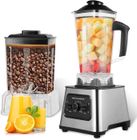 Blender Mixeur Professionnel 3 En 1, 600W - 3 Pots (2,5L, 2L, 0,8L), 15 Vitesses, Pour Smoothies, Glace, Hachage