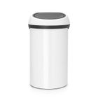 BRABANTIA Poubelle Touch Bin - 60L - Blanc