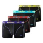905 Umbro Boxer Homme Caleçon Homme - Noir (Lot de 4)