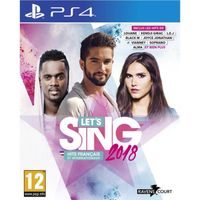 Let's Sing 2018 Hits Français et Internationaux Jeu PS4