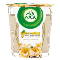 AIR WICK Bougie Edition Limitée Parfum Vanille