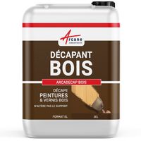Décapant Bois : Produit décapant peinture et vernis - ARCADECAP BOIS ARCANE INDUSTRIES  - 5 L