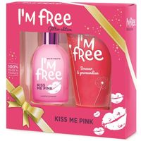 I'M FREE Coffret Kiss Me Pink 110 ml + Gel douche 150 ml