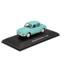 Véhicule miniature - Hachette Collection - Renault Dauphine 1958 - Blanc - Echelle 1/43