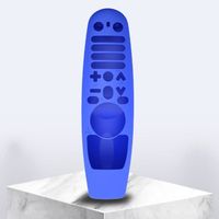 Couleur Bleu Housse de protection en Silicone pour télécommande, étui de protection antichoc pour télécommande Amazon LG AN-MR600