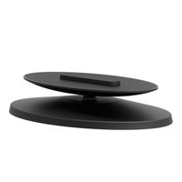 Support tablette,Support de Base anti dérapant en aluminium pour Amazon Echo Show 5 support de haut parleur rotatif - Type Black