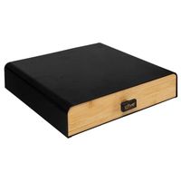 Porte-capsules rotatif en bambou - 5five