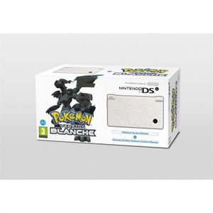 CONSOLE DS LITE - DSI Console Nintendo DSi Blanche édition limitée Pokémon avec le jeu Pokémon Version Blanche