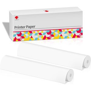 9 Rouleaux Papier Thermique 57x30mm Autocollant - Compatible Imprimante Portable P1 Mini A6
