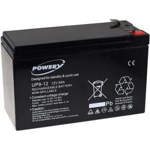 BATTERIE VÉHICULE Batterie Gel-Plomb (multipower) pour USV APC Back-