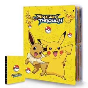 Classeur de cartes YIRRAN pour cartes Pokémon, 4 pochettes 400 cartes  Collection de jeux de cartes à collectionner Porte-cartes collector avec  pochettes amovibles (Orange)