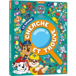 Pat' Patrouille - Cherche et trouve à colorier (Grand format