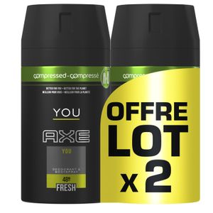 Coffret Cadeau AXE BLACK - Déodorant Aérosol, Eau De Toilette, Gel Douche + Sacoche