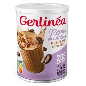 SUBSTITUT DE REPAS Gerlinéa Repas Minceur Milk-Shake Café 436g