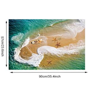 OBJET DÉCORATION MURALE Autocollant mural de sol en forme de dauphin, océa
