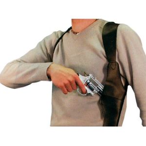 TRIROCK Holster tactique dissimulé avec pochette pour pistolet/revolvers – pour  homme et femme – Pour l'extérieur et l'intérieur de la ceinture (OWB/IWB) –  Pour gaucher : : Sports et Plein air