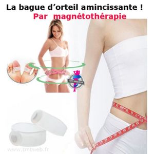 Bague Orteil Magnetique Amincissante De Reflexologie Plantaire