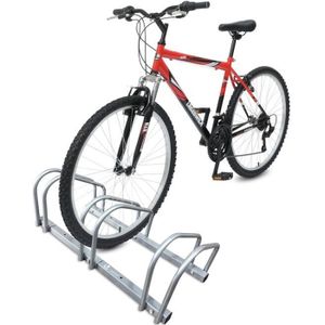 Monzana Râtelier 3 vélos métal support de rangement pneu 65 mm max range- vélos support rangement vélo VTT enfants BMX : : Bricolage
