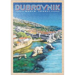 PUZZLE Dubrovnik, Croatie - Un Joyau De La Côte Dalmate, 