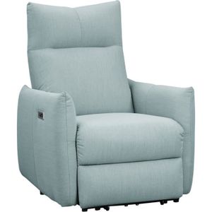 Fauteuil relax TRACY tissu gris - Fauteuil BUT