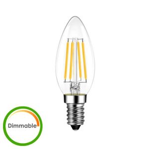 AMPOULE - LED Ampoule LED à filament 5W dimmable avec culot E14 - Blanc chaud