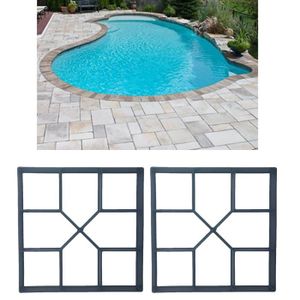 Pas Japonais Allee De Jardin Moule De Pavage De Jardin 2 Pieces