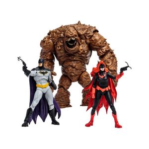 FIGURINE - PERSONNAGE Figurines Multipack Clayface, Batman & Batwoman - McFarlane Toys - DC Multiverse