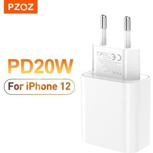 SMARTPHONE Chargeur Usb C à chargement rapide PZOZ PD 20W pou