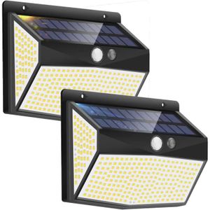 Lampe Solaire D'Extérieur À Led - Étanche - Éclairage De Sécurité Solaire - Éclairage  De Paysage Solaire Pour Portails De Clô[r4874] - Cdiscount Maison