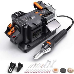 Tige de meulage 50 pièces/ensemble outils rotatifs de tige d'affûtage de meule avec tête de pierre abrasive de 4 mm 