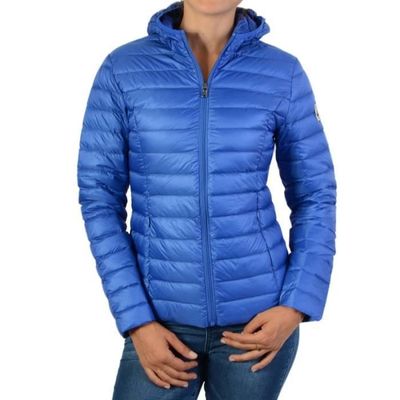 Doudoune Jott Just Over The Top Cloe Royale 103 Bleu Femme Doudoune matelassee Fermeture zippee Bleu Bleu Cdiscount Pret a Porter