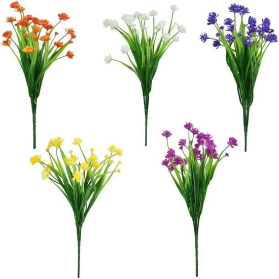 Tiges Artificielles Vertes Pour Fleurs Faux - Lot De 100 - Fil De Fer Souple, Pour Compositions DIY, Décoration - 4