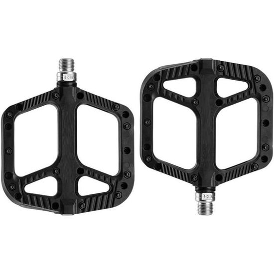 Pédales De Vélo En Aluminium Rouge - Filetage 9/16, Sans Marque - Neuf, Pour Route Ou VTT