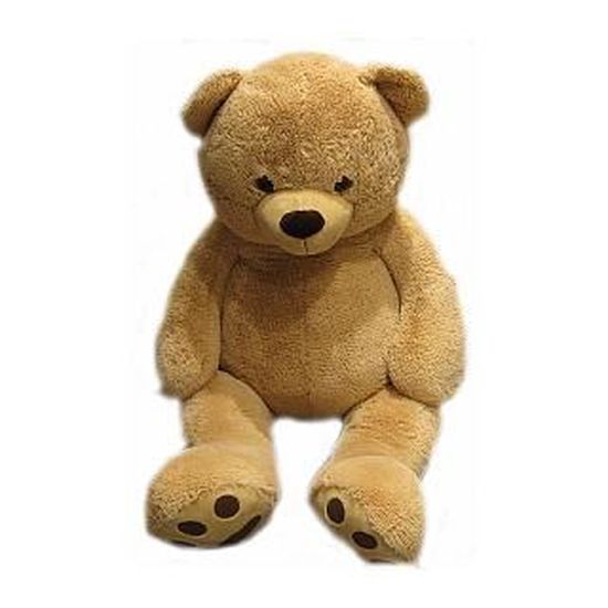 Brun clair - 130CM - Grand ours en peluche, 1 pièce, Haute qualité, Poupée  en peluche, Animal en peluche doux - Cdiscount Jeux - Jouets
