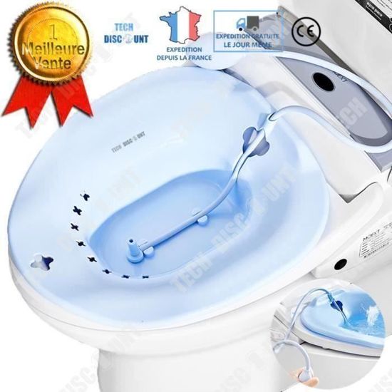 TD bidet portable pour l'hygiène intime pour wc toilette amovible douchette sanitaire bassine nettoyant abattant laver rinça me18117